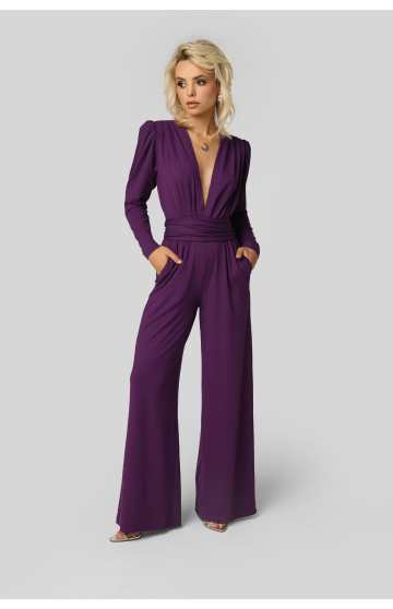 Sally jumpsuit - purple