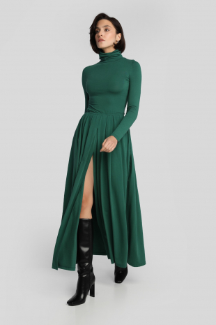 Dress Storm - emerald green