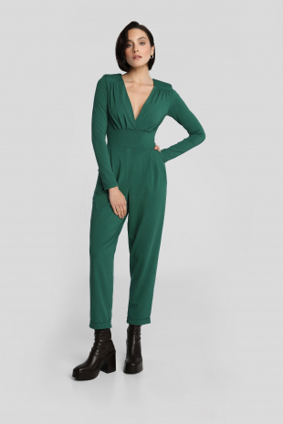 Luciana jumpsuit - emerald green
